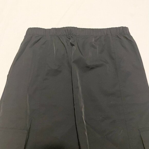 Bluenotes Denim Parachute Skirt Black Nylon Womens Size Small - Picture 11 of 16